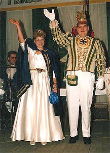 Prinzenpaar 1988 Prinz Hans Venetia Christiane