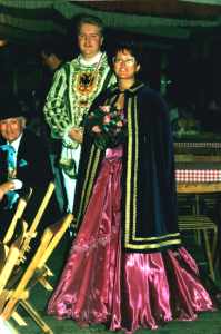 1991/92 Prinz Stefan und Venetia Conny