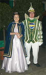 Prinzenpaar 2003 Sebastien Asshoff und Petra Klaus